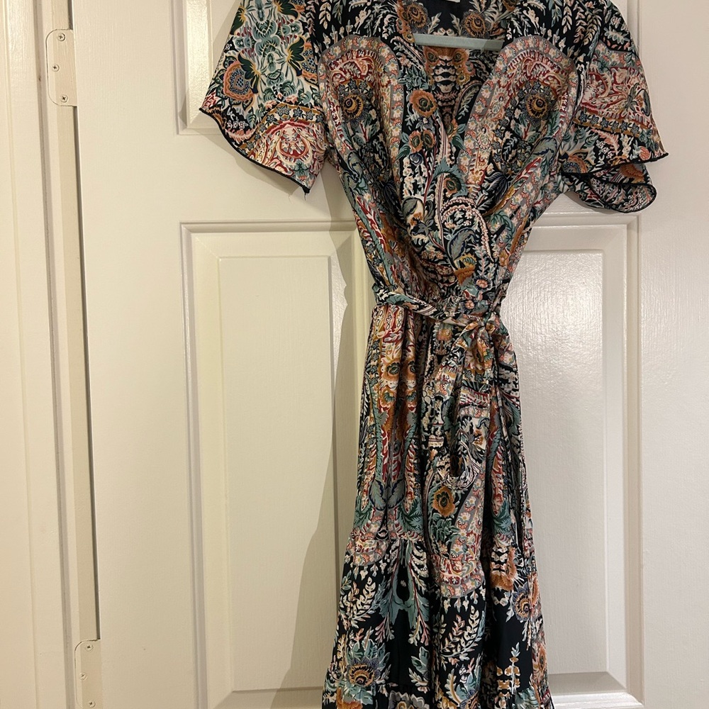 Bohemian Paisley Maxi Dress